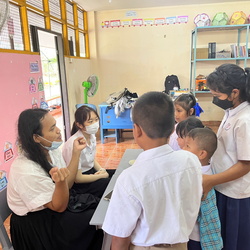 โครงการวิดยาอาสา ต้นกล้าบานบุรีสัญจร ครั้งที่ 2 โรงเรียนบ้านท่าไทร 12/11/2566